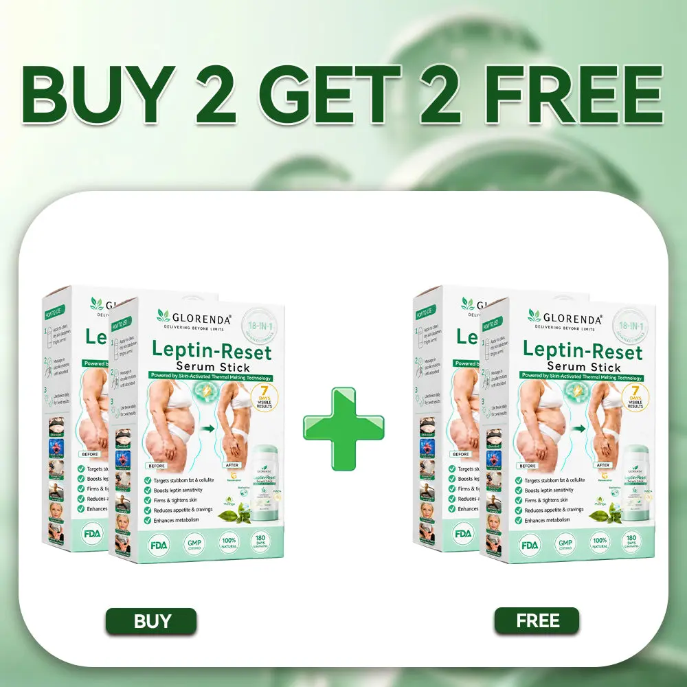 GLORENDA 18-in-1 Leptin-Reset Serum Stick Targeted Metabolic Reset & Body Contouring Balm · Painless & Non-Invasive