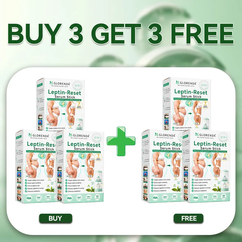 GLORENDA 18-in-1 Leptin-Reset Serum Stick Targeted Metabolic Reset & Body Contouring Balm · Painless & Non-Invasive