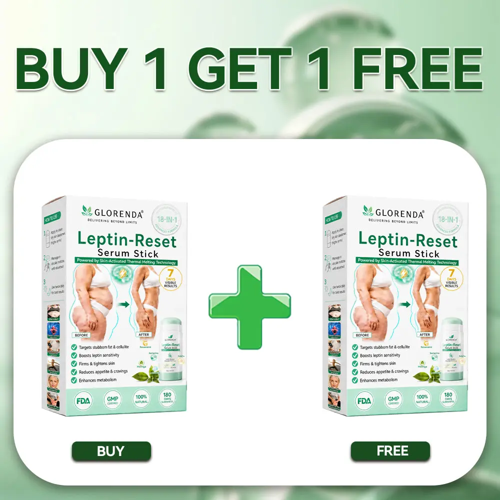 GLORENDA 18-in-1 Leptin-Reset Serum Stick Targeted Metabolic Reset & Body Contouring Balm · Painless & Non-Invasive